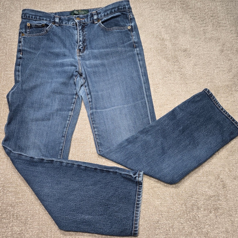 Lauren Jeans Co Ralph Lauren Modern Slim Jeans Womens 10 Blue Denim Medium Wash